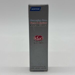 Norton FB24 4" x 1" x 1/2" Bench India Fine Oil Sharpening Stone 85585-4 NEW